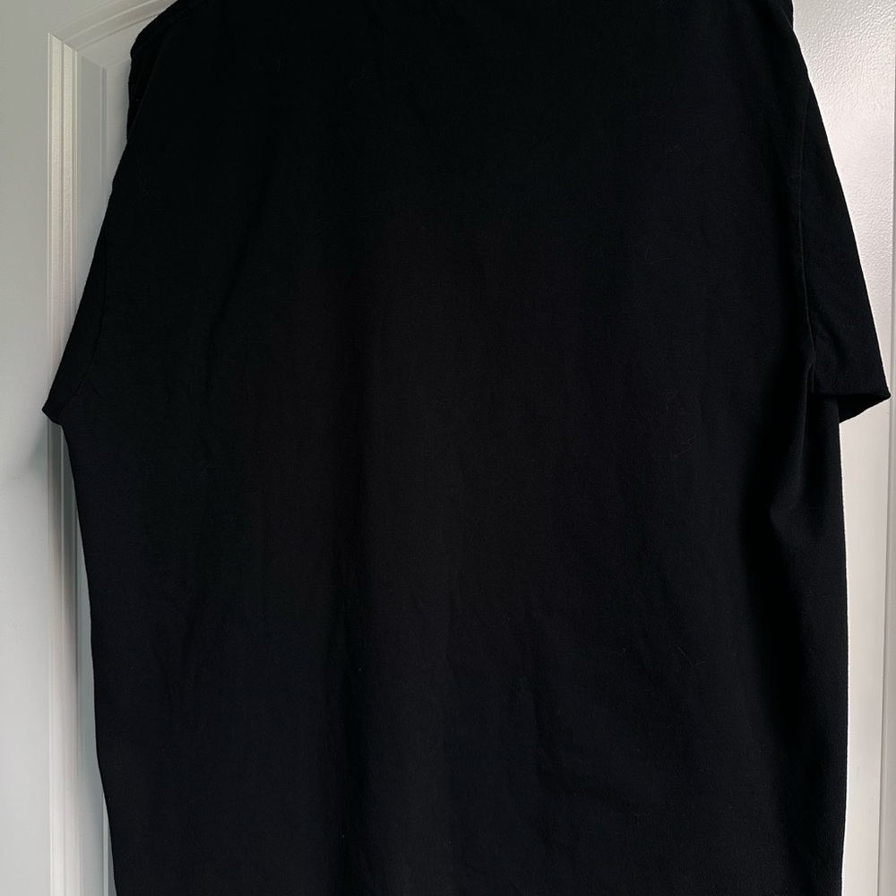 Men’s L Black Official Polaroid T-shirt With The Word “Polaroid” Written 5 Times - Picture 15 of 16